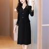 AHM bynz6605职场干练风连衣裙收腰设计感裙 商品缩略图3