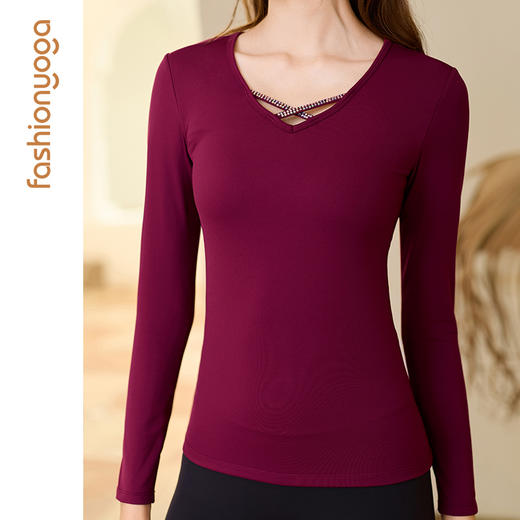 FC15356V领贴钻一体杯长袖 商品图4