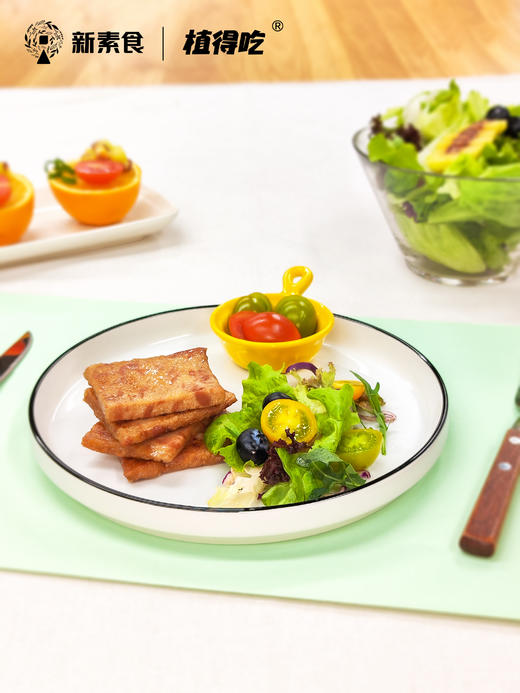 天悦低脂植物牛肉高钙富硒酱牛肉佛家即食蛋白代餐植得吃无五辛 商品图11