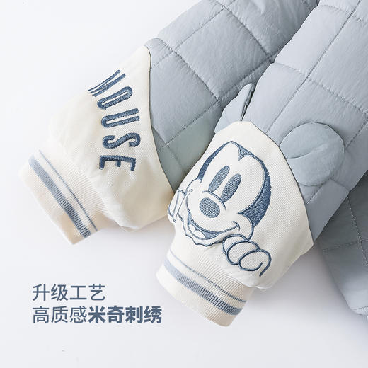 贝贝怡童装秋冬男童休闲百搭夹棉外套中大童ZD4ES017 商品图8