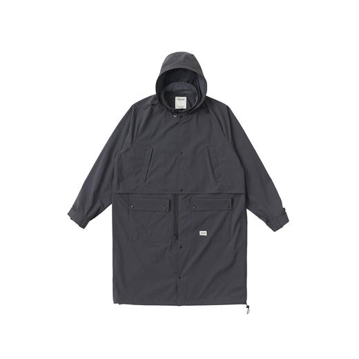 吃茶去chichaqu25户外特氟龙三防拆卸尼龙长风衣夹克运动机能山系 商品图4