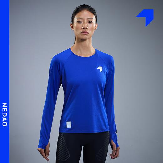 25新品内道蜂核跑步长袖女款越野跑步训练马拉松散热透气短袖T恤 商品图4