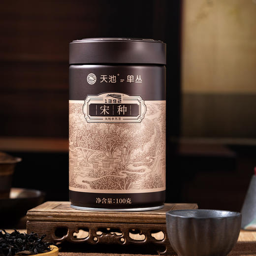 天池 凤凰单丛 八大名枞 宋种 东方红 通天香 夜来香 拓富 罐装 100g 商品图0