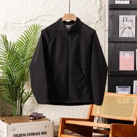 小树家同款！防风防泼水秋季男士户外立领冲锋软壳夹克外套。