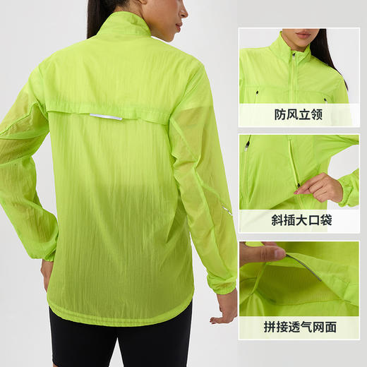 跃牌【欲动春风】系列 女夏户外徒步骑行防晒衣外套轻量透气速干防紫外线皮肤衣长袖D16008 商品图1