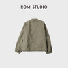 ROMI STUDIO“休闲中古”两面穿撞色做旧洗水立领外套 RWCAWY5258 商品缩略图1