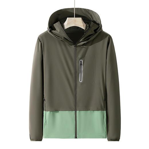 百媚生 冰丝防晒衣夏季防紫外线透气钓鱼服男女300斤可穿8826 商品图0