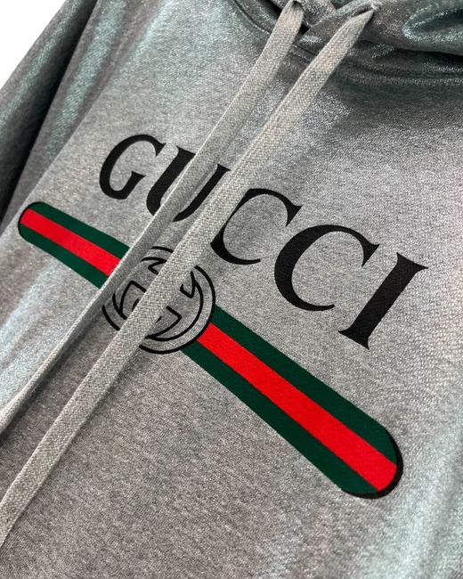 女款印花烫银连帽卫衣012 商品图2