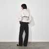 NUTH黑色可束脚直筒显瘦微喇休闲裤女 商品缩略图1