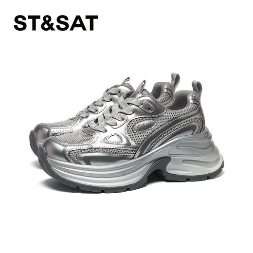 星期六机能风百搭厚底老爹鞋SSD3112571 商品图6