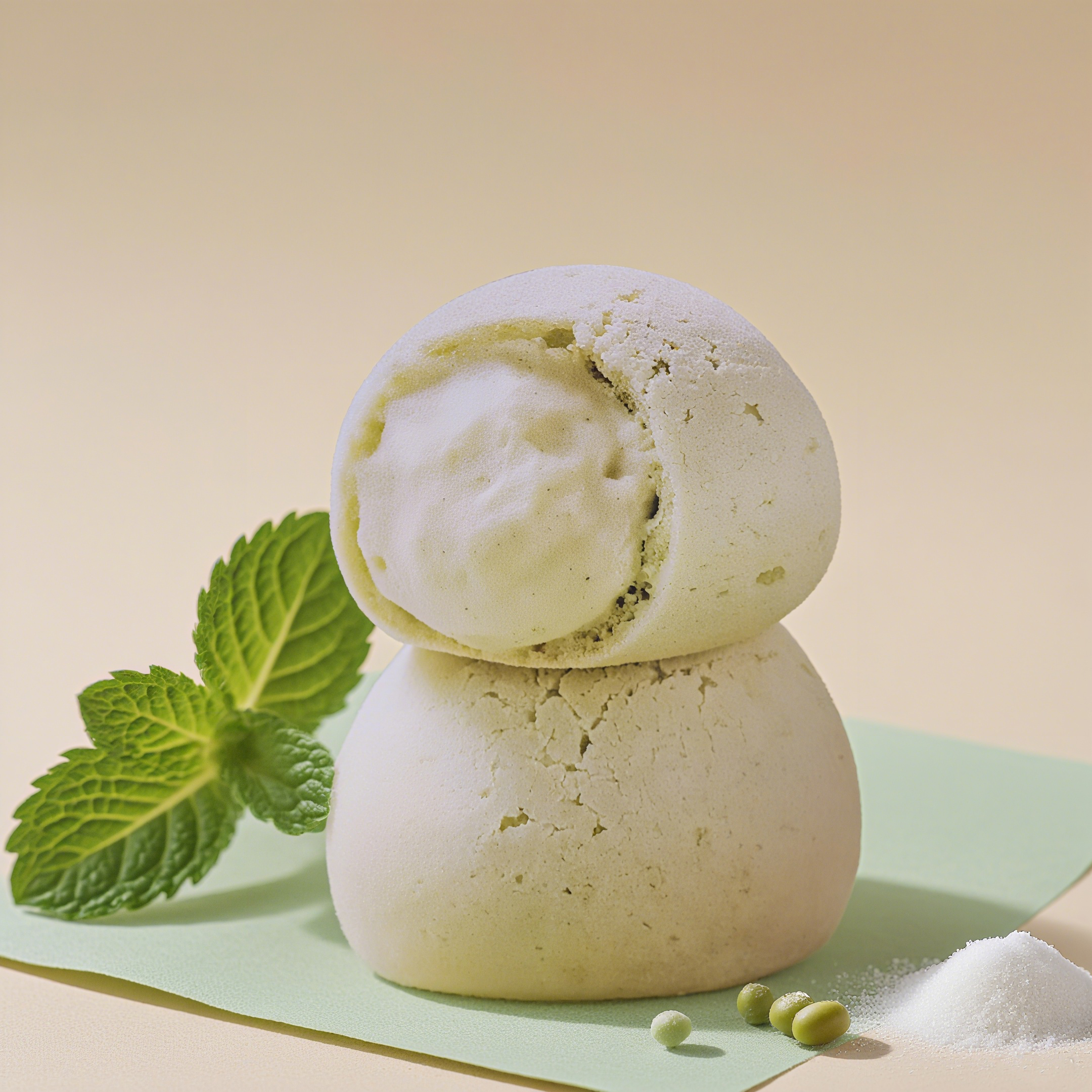 味美特新品“绿豆爆浆麻薯”（1盒12个）