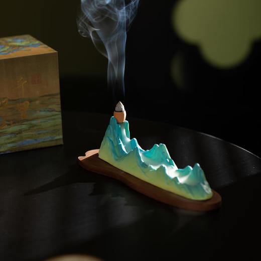 热卖！青烟袅袅！上新了故宫·千里江山熏香套装 礼盒赠手提礼袋 商品图1