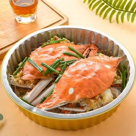 蒜蓉粉丝蒸梭子蟹 约280-350g/份【半成品】