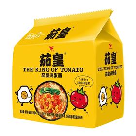【超市】统一茄皇五合一茄皇鸡蛋面116g*5袋/包