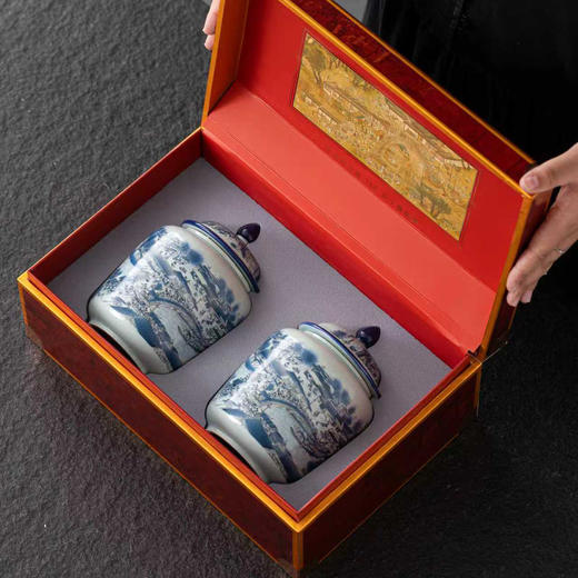 芳华【双瓷罐 红色】60元一套/一件10套 商品图1