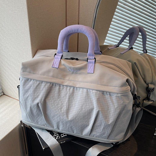 【大容量短途行李包】旅行包女运动健身包 男游泳外出收纳袋 旅游登机包  商品图0