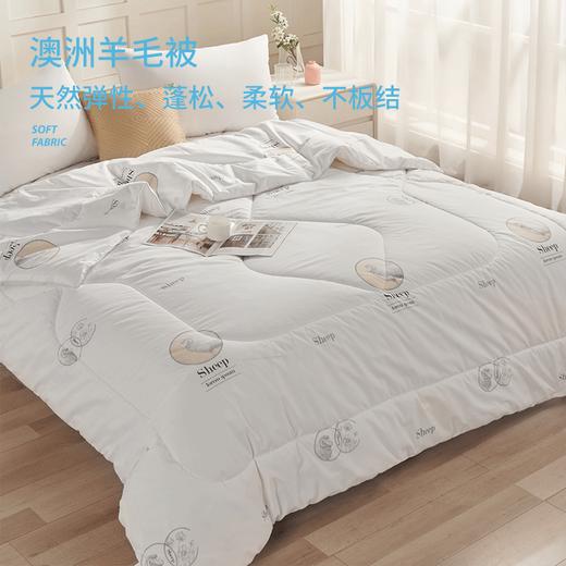 洁玉 澳洲羊毛被200*230cm 颜色随机 商品图1