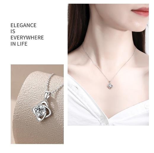 【幸运四叶草卡蒂罗/KADER 幸运四叶草项链  轻奢小众锁骨链吊坠 日常通勤百搭精致时尚简约气质#好运 商品图8