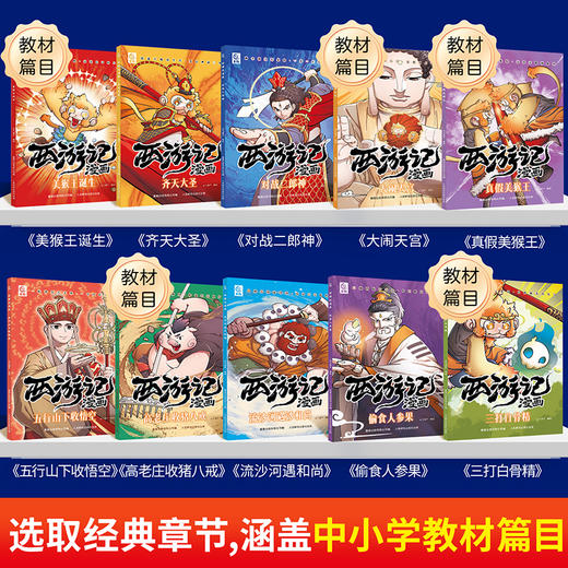 西游记漫画（套装共10册） 商品图3