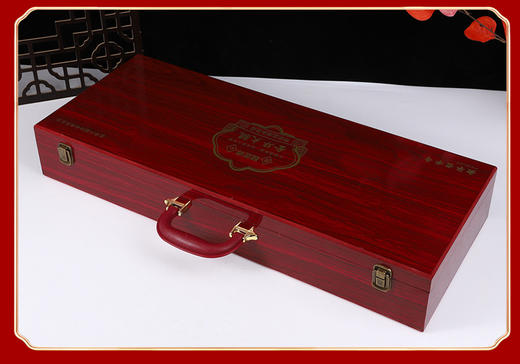 金华特产腿匠师新款高档手提木盒包装火腿整腿 农家腌制年货礼品*2.5kg 商品图1