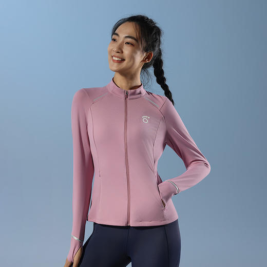 原创单品丨马孔多女子针织拉链开衫5代 吸湿速干 沙漏腰版型  无缝立领 隐藏式拉链兜 拇指洞 多处反光标 商品图3