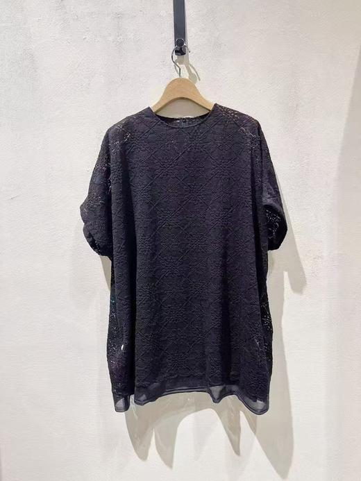 女款蕾丝短袖T恤 商品图0