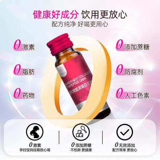 【经典红石榴】半城山色1万毫克燕窝弹性胶原蛋白肽饮品小分子三肽，配方纯净，好喝更安心 商品图2