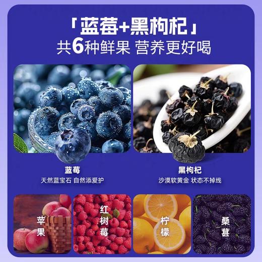 生和堂叶黄素酯黑枸杞蓝莓汁120ml 商品图2