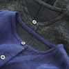 丁摩 手工制作精挑细选三年香云纱龟裂纹老料衬衫外套240493 商品缩略图3