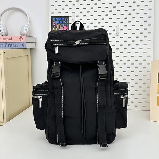 户外登山徒步双肩包潮流时尚书包大容量轻便旅游背包 商品图3