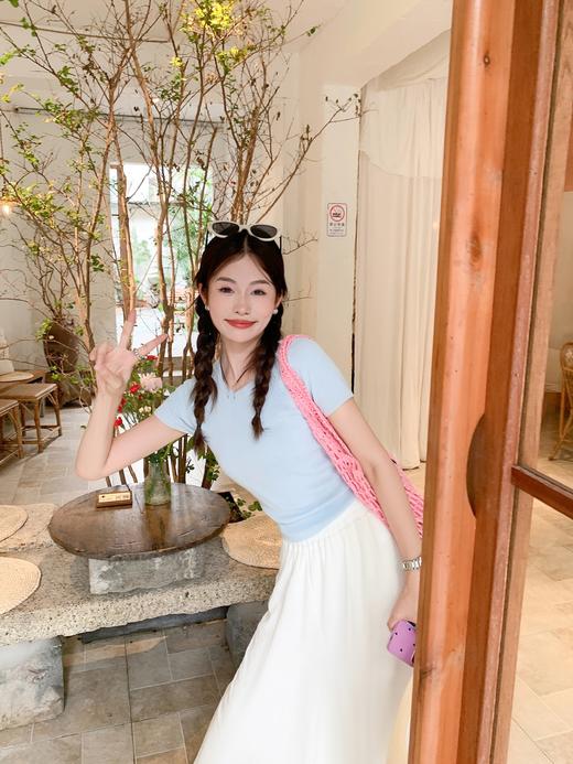 <曾小咸推荐>现货秒杀！最后一波 ！抢到赚到！【俏皮女孩】两色后腰绑带上衣 日常119.99 立减70 秒杀49.99！ 商品图11