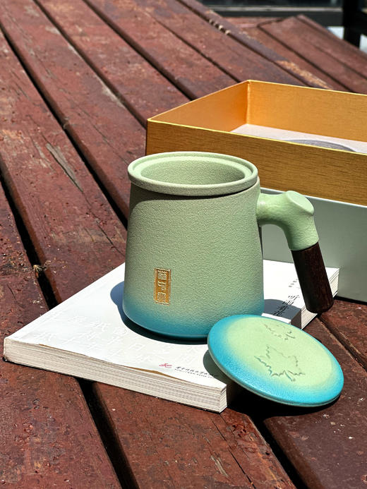 陶沙杯-青山黛绿 山谷橙光 商品图1