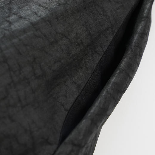 丁摩 【十穿十美花苞裙】重磅桑蚕丝香云纱三年龟裂纹老料松紧腰半身裙231791 商品图2