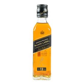 尊尼获加黑牌12年调配苏格兰威士忌_40%vol  200ml（新老包装随机发货）