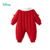 迪士尼童装婴幼儿夹棉连体衣加厚初生儿童连身衣女宝宝冬季ZD4EL011
 商品缩略图14