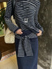Celine同款条纹假两件卫衣09011 商品缩略图9