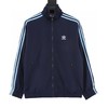 【顶顶好的】Adidas Original adicolor 三条杠拼色 明星同款撞色三杠拉链刺绣外套 男女同款  宽松Os版型偏大 原版开模出货 超多明星上身 原版定制面料  区别市场其他货品 商品缩略图1