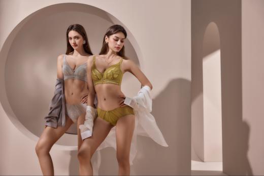 【第二件 0 元｜ 满2件 5 折】【A杯单件】【秀黛】倾城恋人无钢圈中厚杯文胸三排扣S6110006A【门店同款】 商品图6