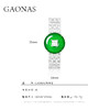 GAONAS  四方和美 中式臻奢绿平安手链11556SG 商品缩略图3