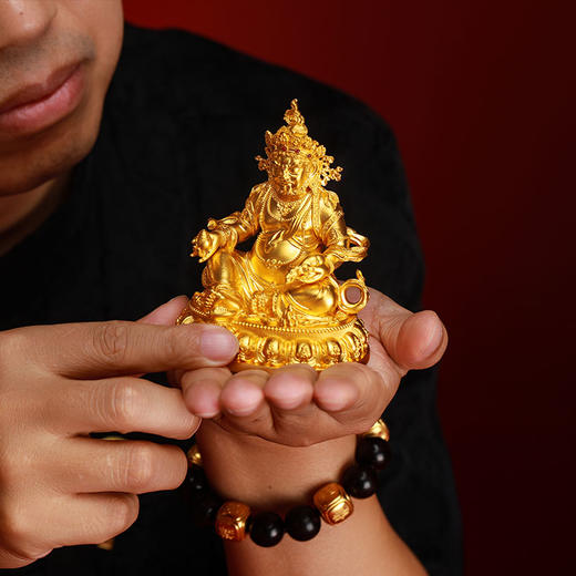宫匠造办 皇家黄财神黄金摆件 商品图4