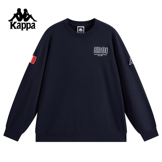 Kappa 男士新款秋冬索罗娜刺绣针织套头衫上衣K0F72WT06 商品图1