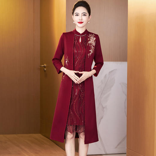 LC 2527婚宴装高端礼服旗袍裙 商品图1