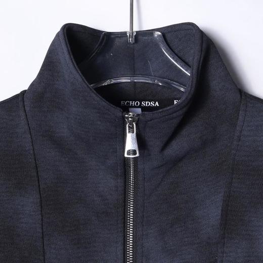 WT213SDSA男士秋冬新款痞帅男装潮牌简约扎染半拉链立领套头卫衣百搭 商品图2