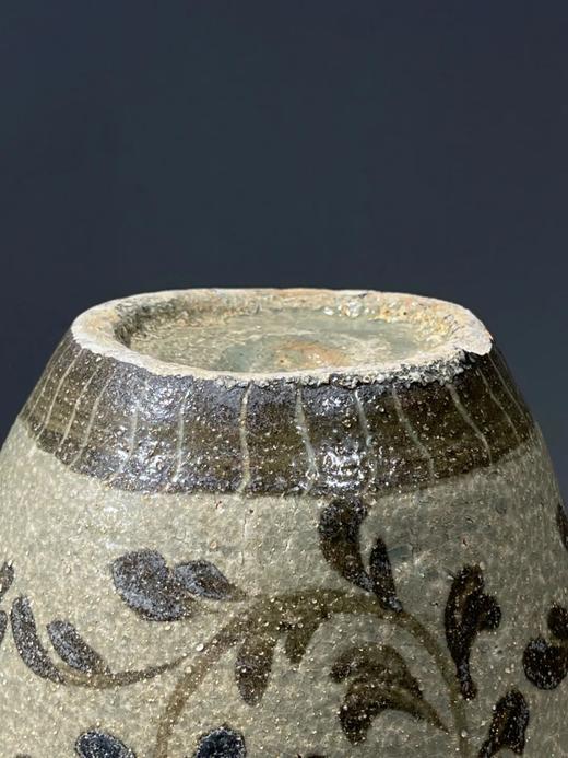 褐绘缠枝莲花纹青瓷梅瓶，顺丰包邮 商品图7