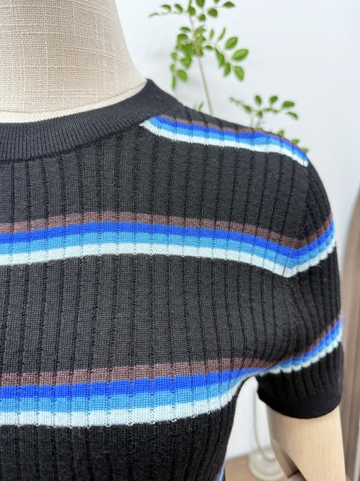 条纹羊毛套头衫 商品图4