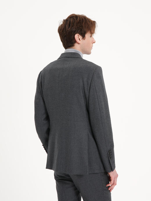 callisto熔岩灰绵羊毛西服 商品图4