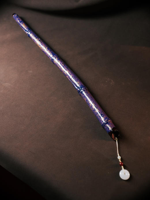 紫檀大漆文昌竹 高定款长约37cm【器悟雅玩】 商品图1