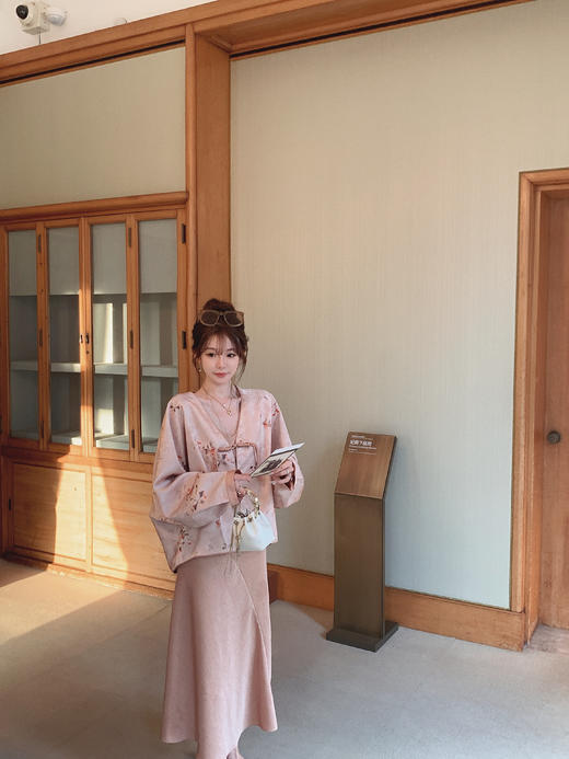 金蘑菇菇【柿柿如意】设计师高定新中式国风外套 商品图2