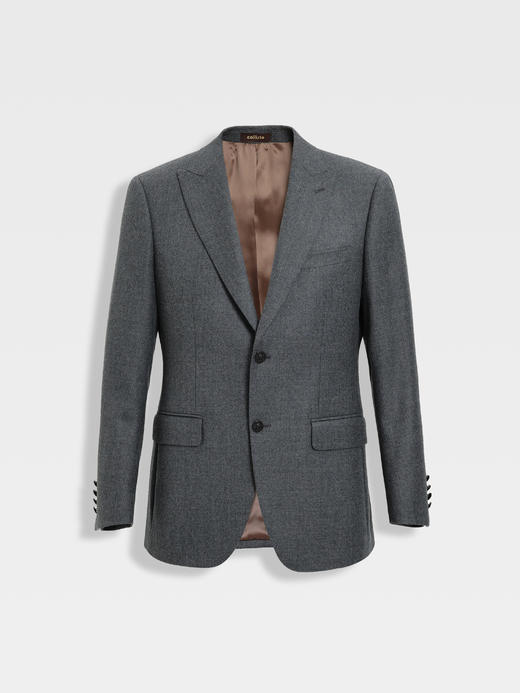callisto熔岩灰绵羊毛西服 商品图0