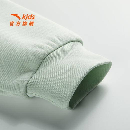 安踏儿童卫衣男大童装春秋优可丝篮球长袖套头衫外套352541704 商品图3